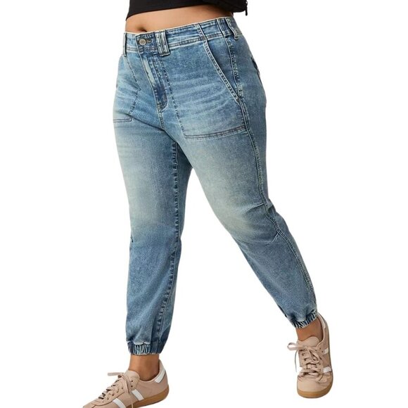 torrid Denim - NEW Torrid Jogger Superstretch Midrise Jean Magnetic - Size 24